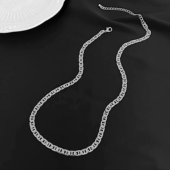 STERLING SILVER MARINER NECKLACE - Picture 2 of 6